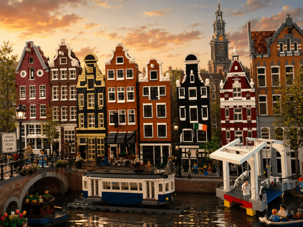 0f85dced-0607-4a5b-88da-9e5b8b270d49 Foto: MOC Amstel Grachtenpanden, o.a. pub Ireland, hotel, restaurant, bloemenwinkel etc