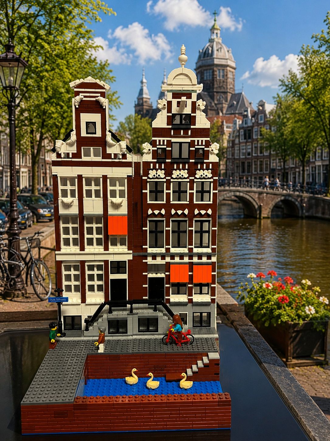 MOC Oude turfmarkt grachtenpanden Amsterdam